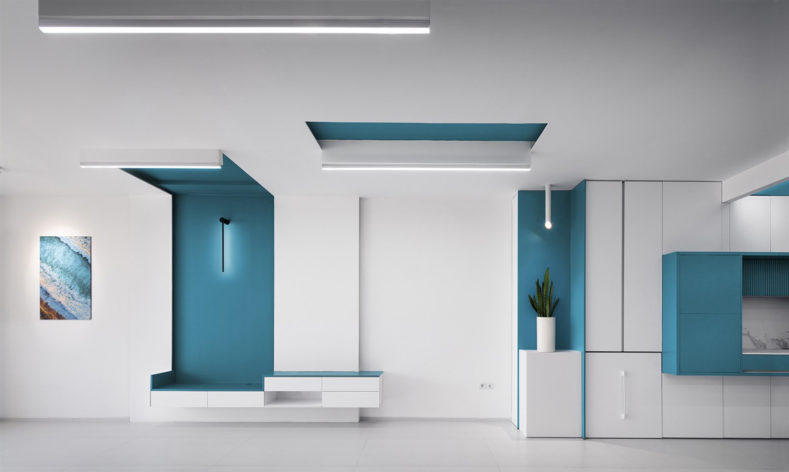 Double Ceiling Apartment